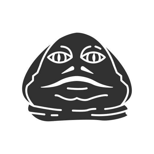 Jabba the hutt, starwars icon